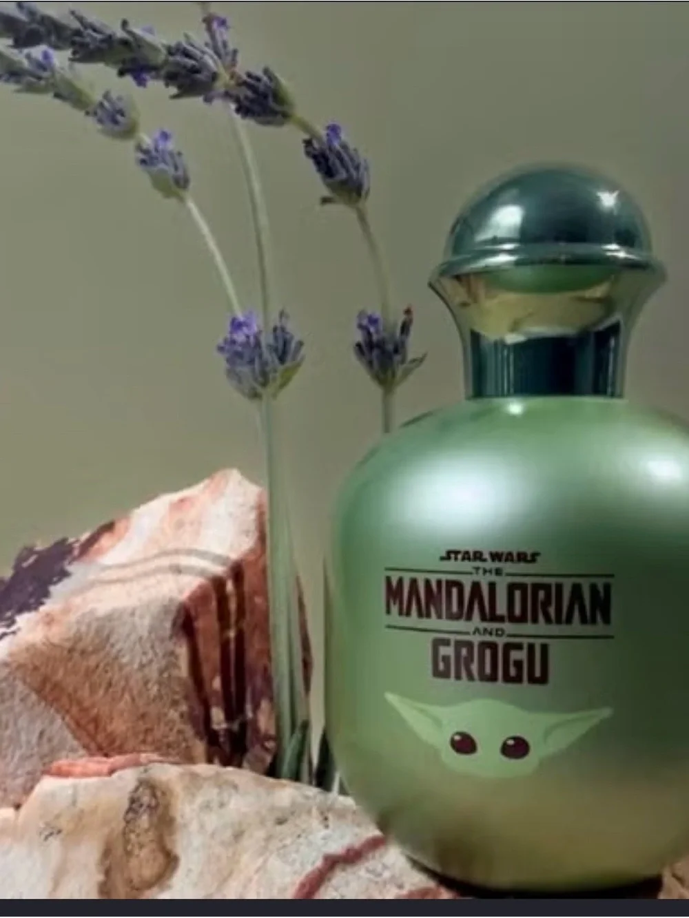 Bath & Body Works Mandalorian Grogu Green Bottle